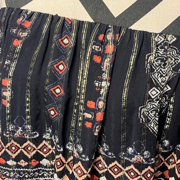 Joie Lyane Boho Convertible Tiered Silk Sz XS Skirt - Picture 10 of 10